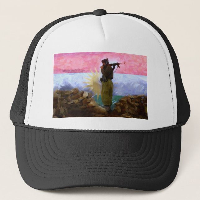 PESHMERGA TRUCKER HAT (Front)