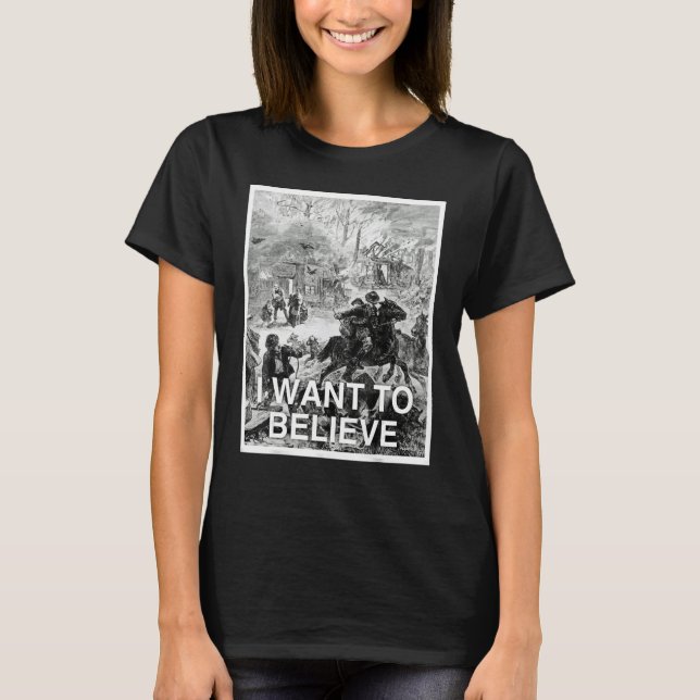 Peshtigo Fire Believer T-Shirt (Front)