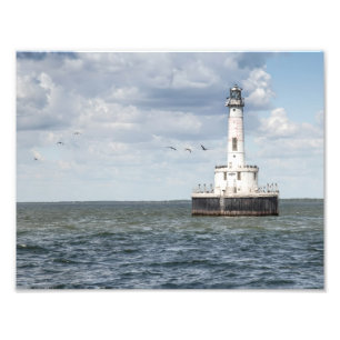 Peshtigo Reef Lighthouse Print