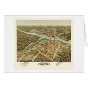 Peshtigo, WI Panoramic Map - 1871