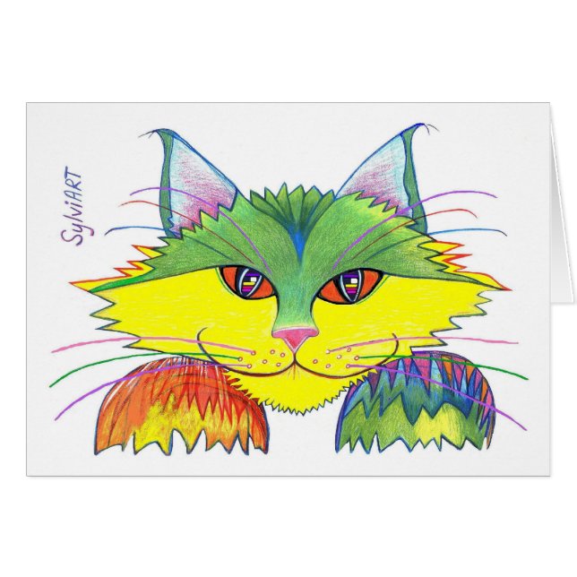 "Pesky Cat", copyright ©2003, SylviART (Front Horizontal)