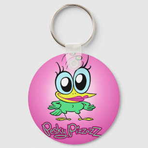 Pesky Pizzazz Keychain