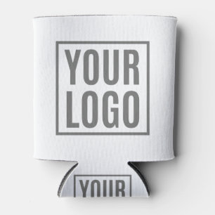 Pesonalized Triple Sided Logo Template Can Cooler