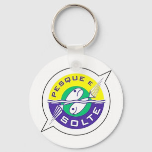Pesque e Solte Key Ring