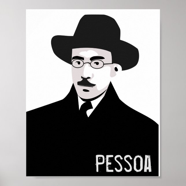 Pessoa Square Poster (Front)