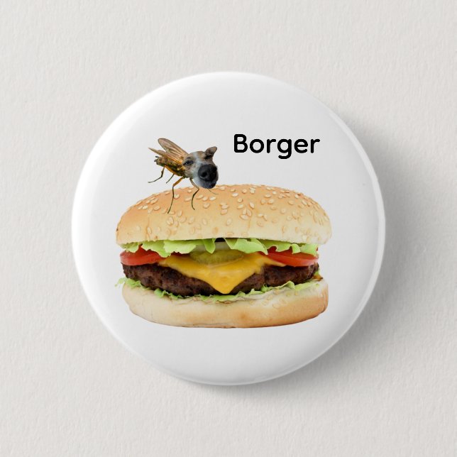 Pest 6 Cm Round Badge (Front)