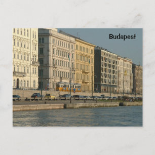 Pest and the Danube Postcard