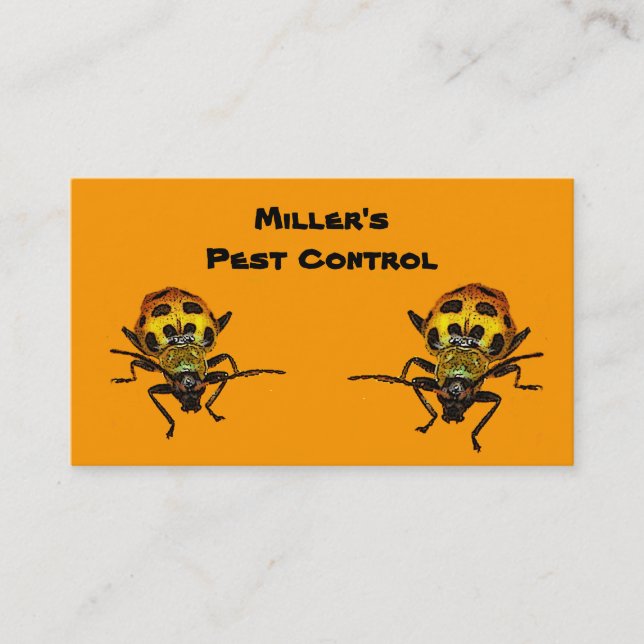 Pest Control Business Card (Front)