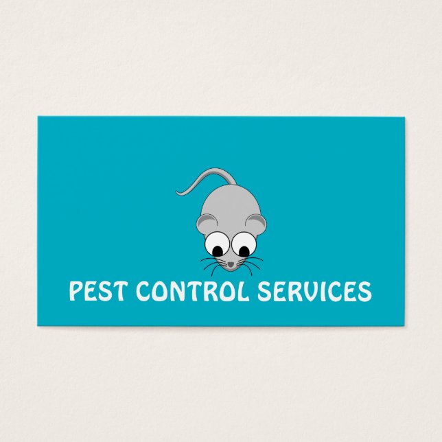 Pest Control Business Card (Front)
