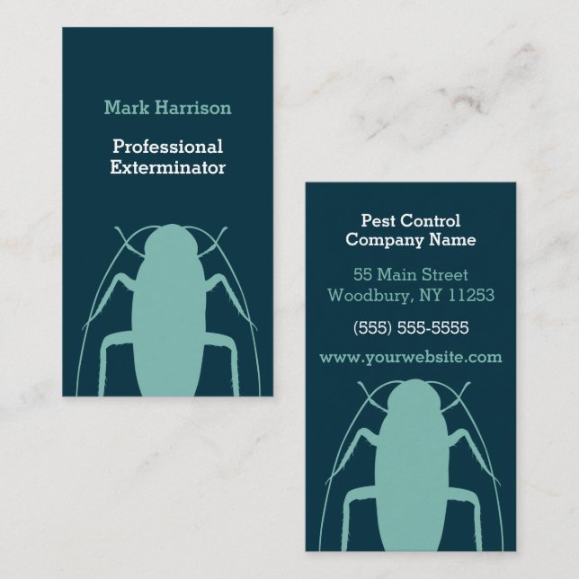 Pest Control Business Card (Front/Back)