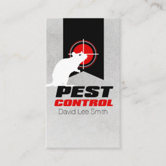 Pest control business card