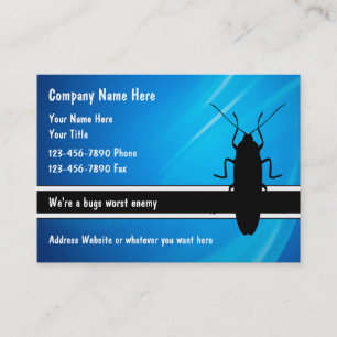 Pest Control Business Cards