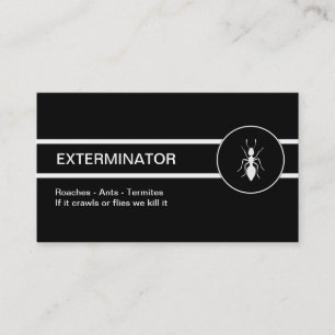 Pest Control Business Cards