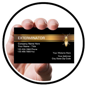 Pest Control Business Cards