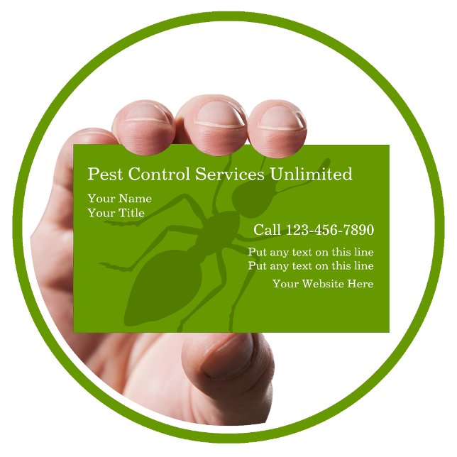 Pest Control Business Cards (Creator Uploaded)
