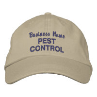 Pest Control Business Name Custom Embroidered Hat
