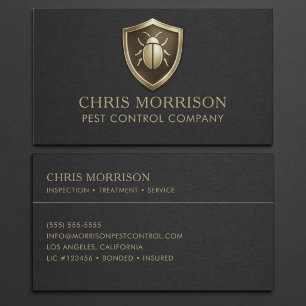 Pest Control Company Business Card