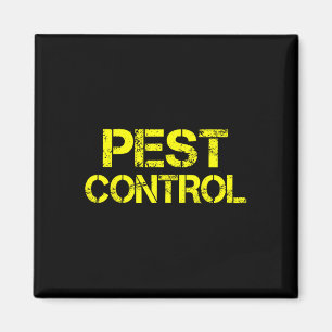Pest Control Exterminator Halloween Costume Magnet