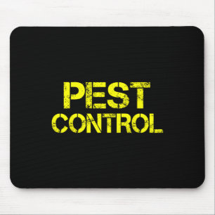 Pest Control Exterminator Halloween Costume Mouse Pad