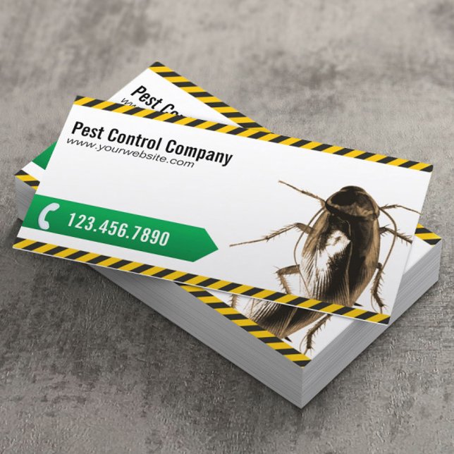 Pest Control Professional Business Card (Creator Uploaded)