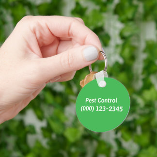 Pest Control Service editable Key Ring