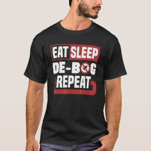Pest Control Technician Exterminator Eat Sleep Deb T-Shirt