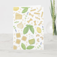 Pesto Basil Pasta Pattern
