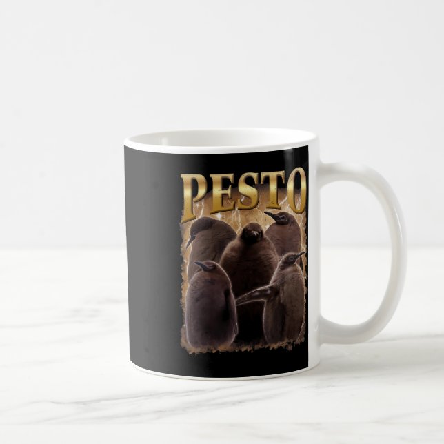 Pesto The Penguin Funny Ba1  Coffee Mug (Right)
