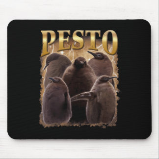 Pesto The Penguin Funny Ba1  Mouse Pad