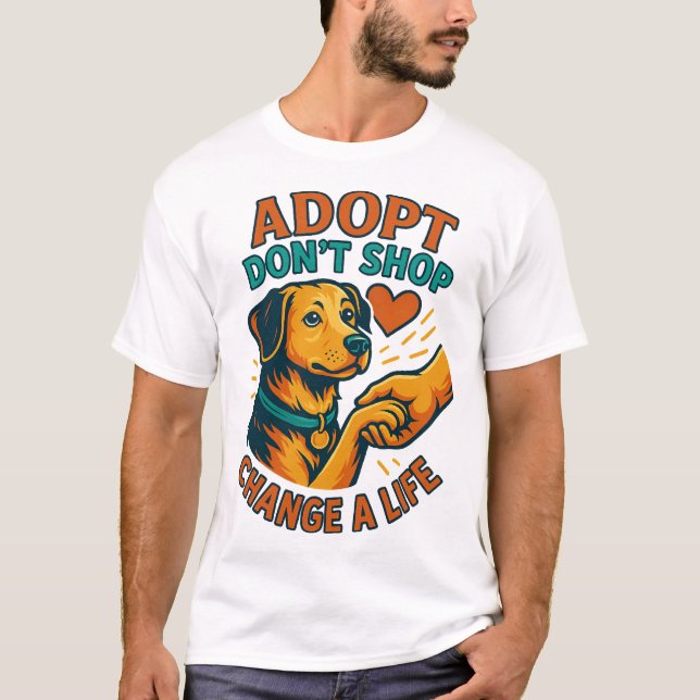 Pet Adopt Love Tee (Front)