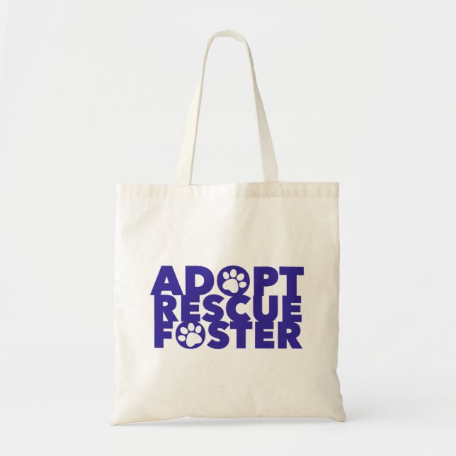 Pet Adopt Rescue Foster  Tote Bag (Front)