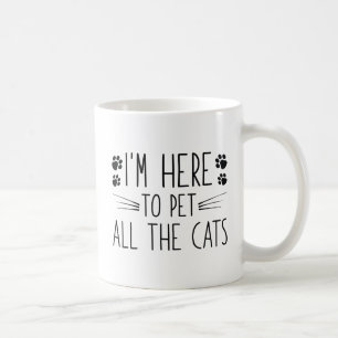 Pet All The Cats Coffee Mug