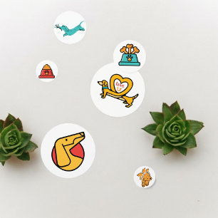 Pet Animal Dog Table Confetti
