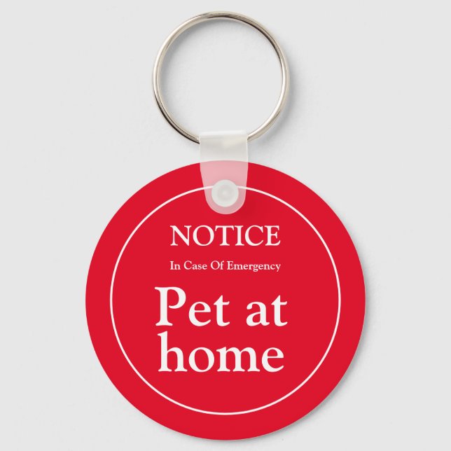 Pet At Home Key Ring (Front)