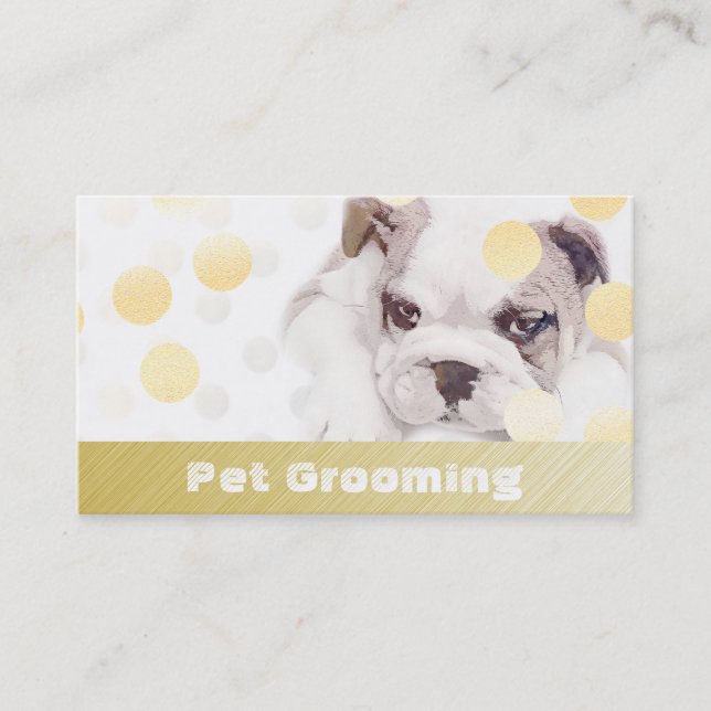 Pet Bathing and Grooming Bulldog Appointment (Front)