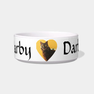 Pet Bowel - Heart Frame and Name Bowl