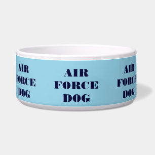 Pet Bowl Air Force Dog