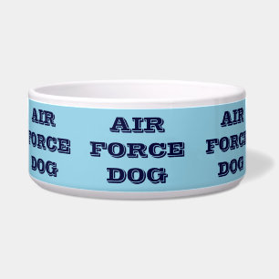 Pet Bowl Air Force Dog