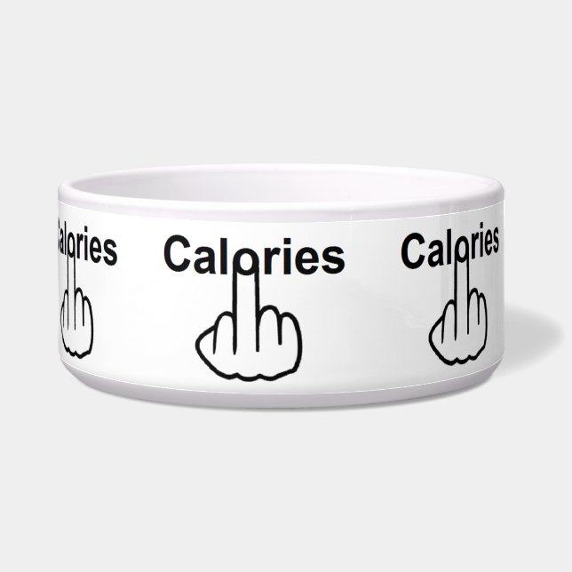 Pet Bowl Calories Flip (Left)