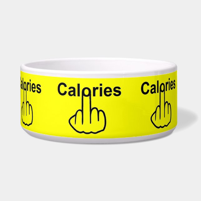 Pet Bowl Calories Flip (Left)