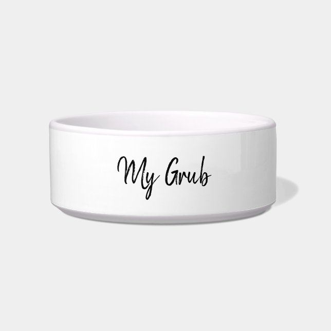 PET BOWL CERAMIC STYLE DESIGN (Front)