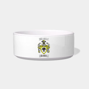 Pet Bowl Garcia Family Surname And Shield