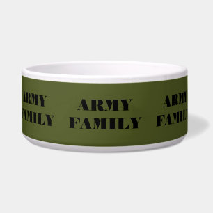 Pet Bowl Navy Family