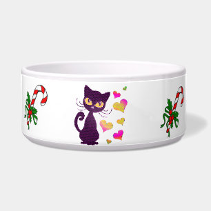 Pet Bowl, pet cat bowl christmas