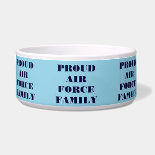 Pet Bowl Proud Air Force Family