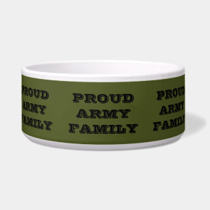 Pet Bowl Proud Army Family