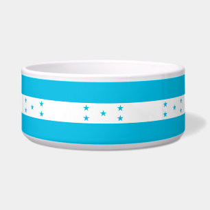 Pet Bowl with flag of Honduras