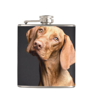 Pet Brown Beagle Dog Hip Flask