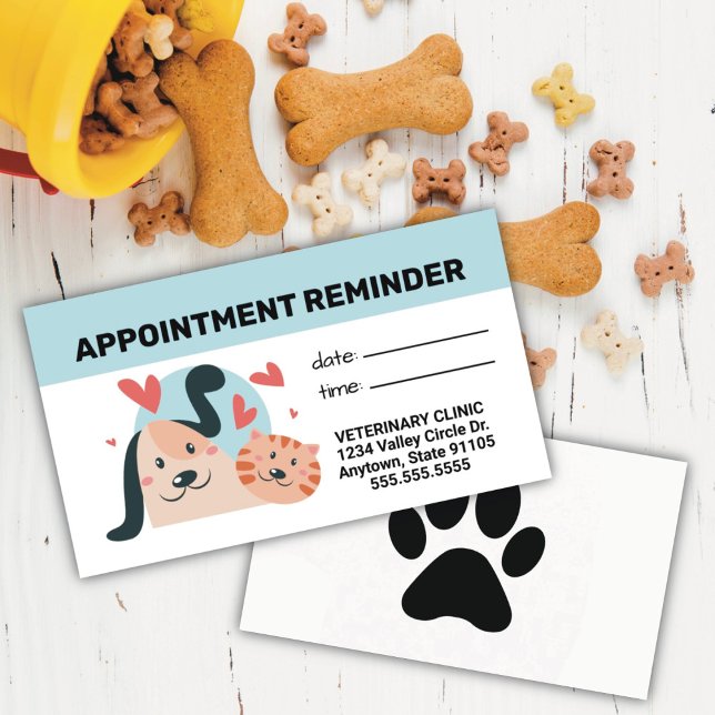 Pet Business Appointment Card (Creator Uploaded)