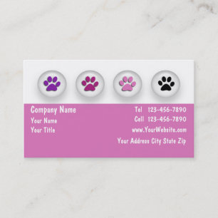 Pet Business Cards